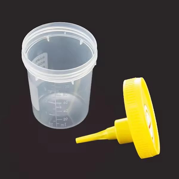 Vacuum urine cup