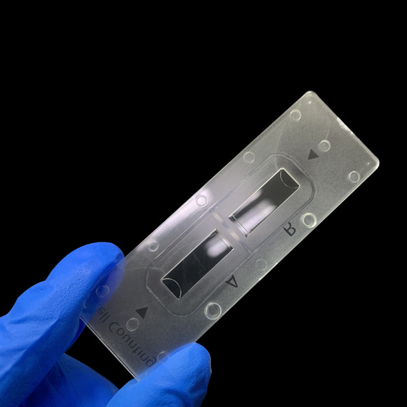 Two-chamber cell counting slide for Thermo Fisher(50 slides/box, 10 boxes/carton)