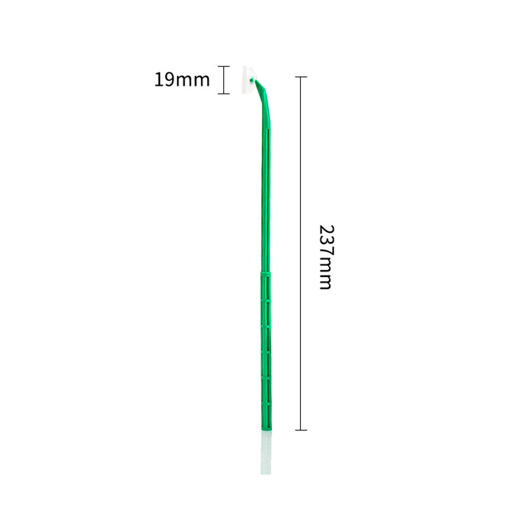 Plastic disposable sterile cell lifter and cell scraper