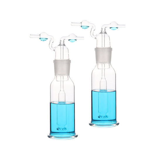 Gas washing bottle