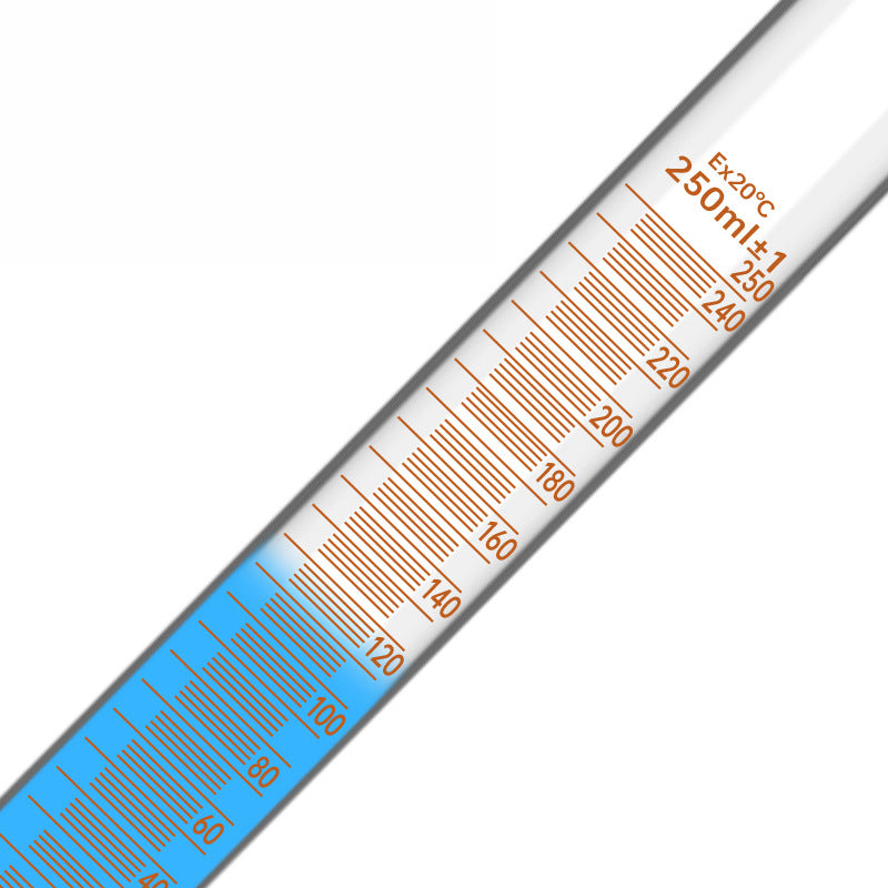 Glass measuring cylinder