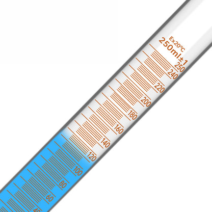 Glass measuring cylinder