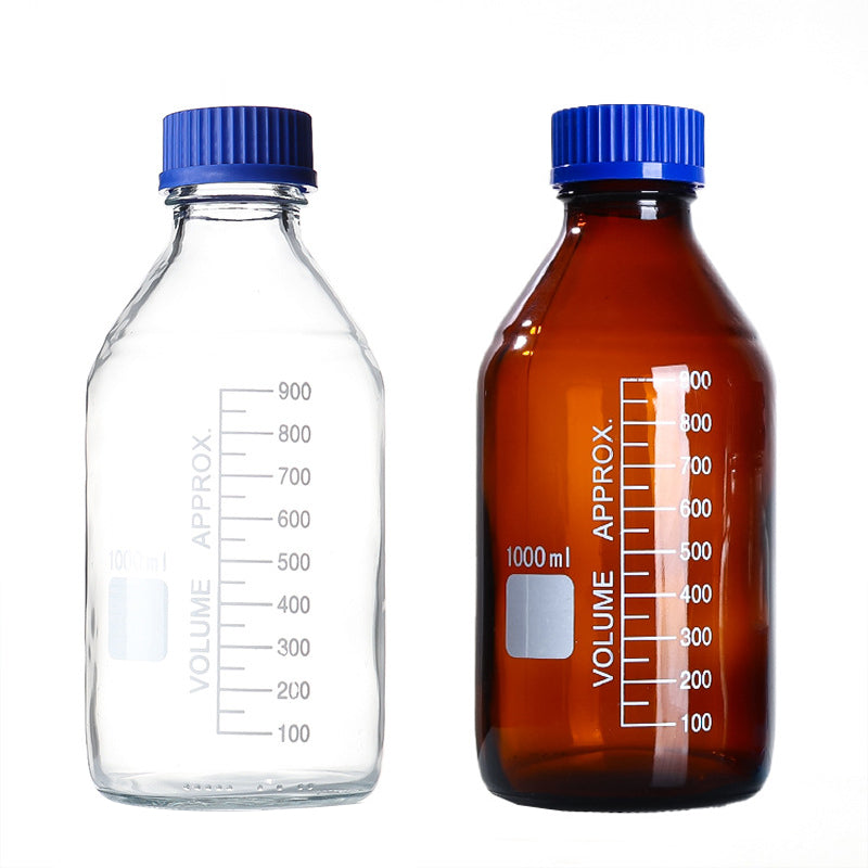 Blue cap reagent bottle