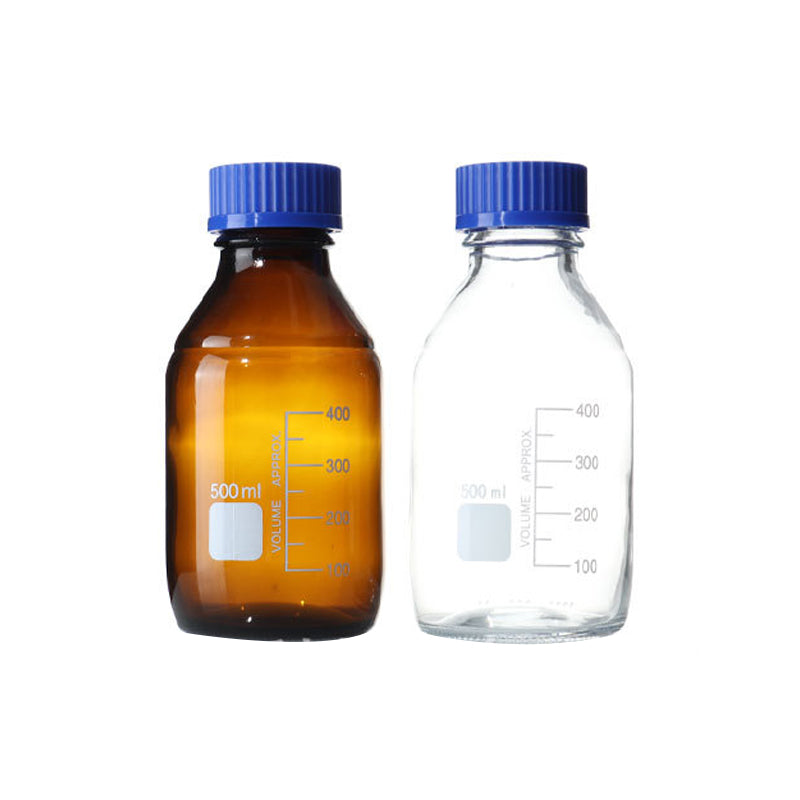 Blue cap reagent bottle