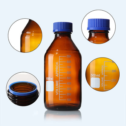 Blue cap reagent bottle