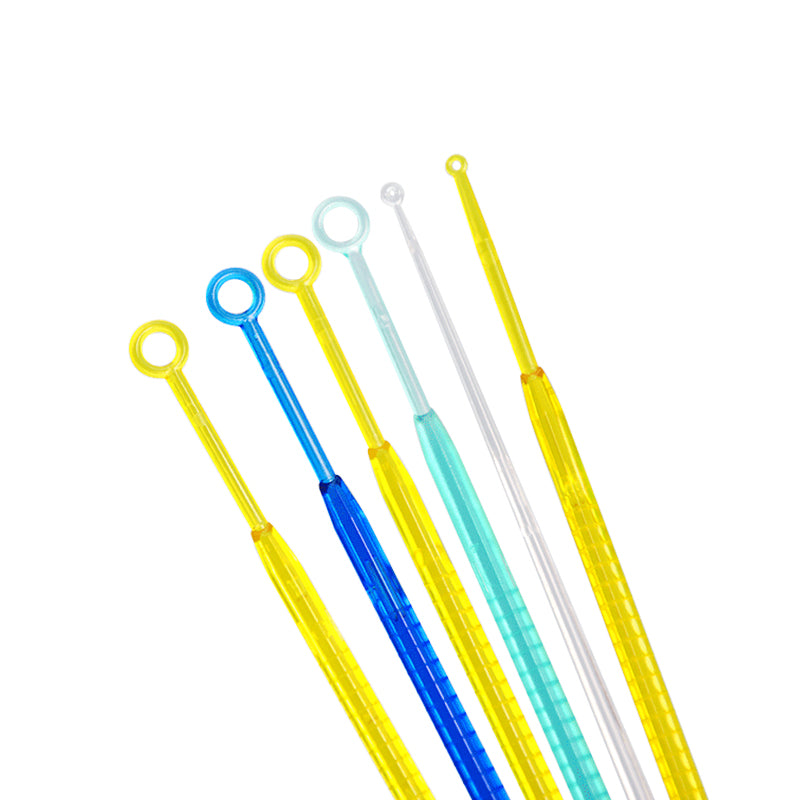 Disposible plastic inoculating loop