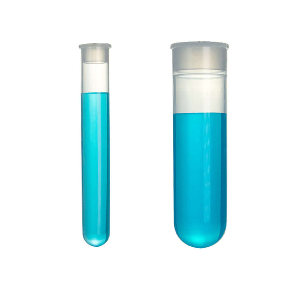 15mL and 50mL round-bottom centrifuge tubes with insert caps for efficient centrifugation and secure sealing.