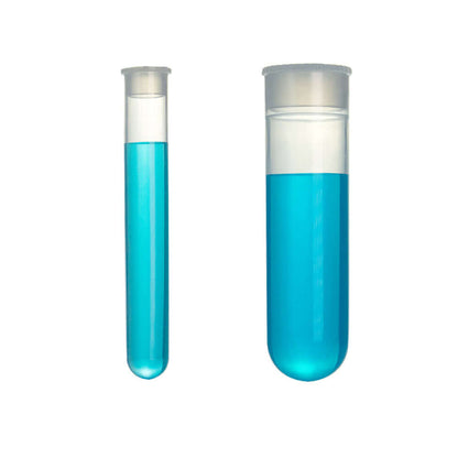 15mL and 50mL round-bottom centrifuge tubes with insert caps for efficient centrifugation and secure sealing.