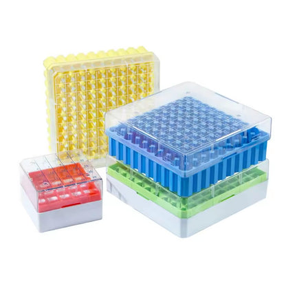 PC cryovial tube box