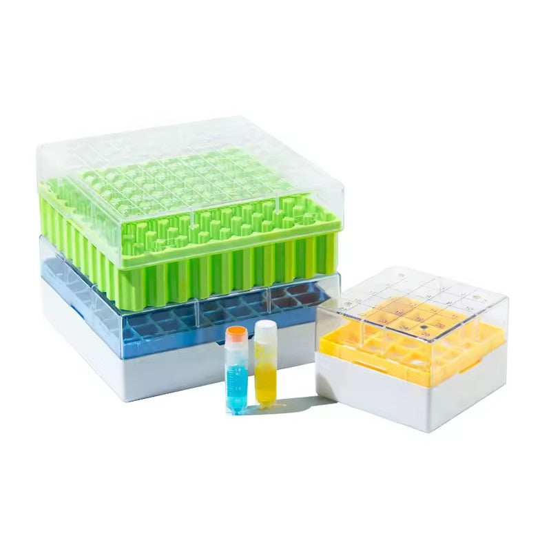 PC cryovial tube box