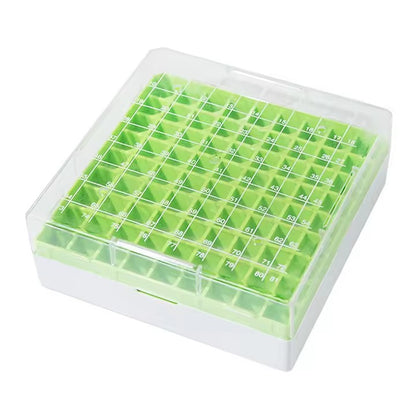 PC cryovial tube box