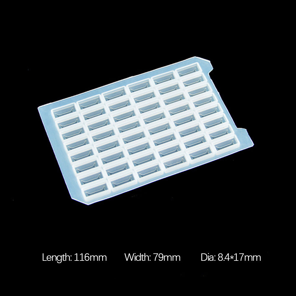 Silicon cover for deep well plate