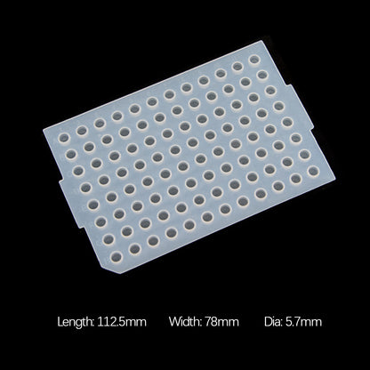 Silicon cover for PCR plate