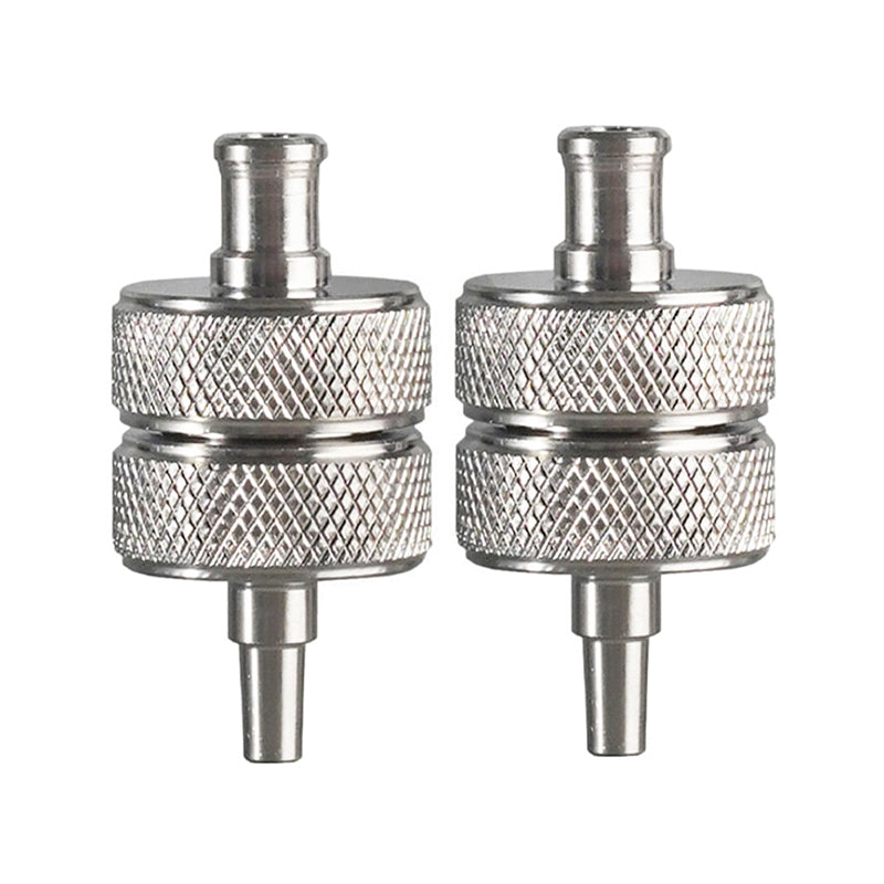 Stainless steel syringe filter holder