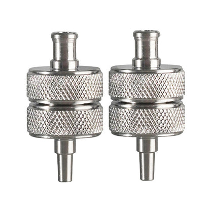 Stainless steel syringe filter holder