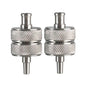 Stainless steel syringe filter holder